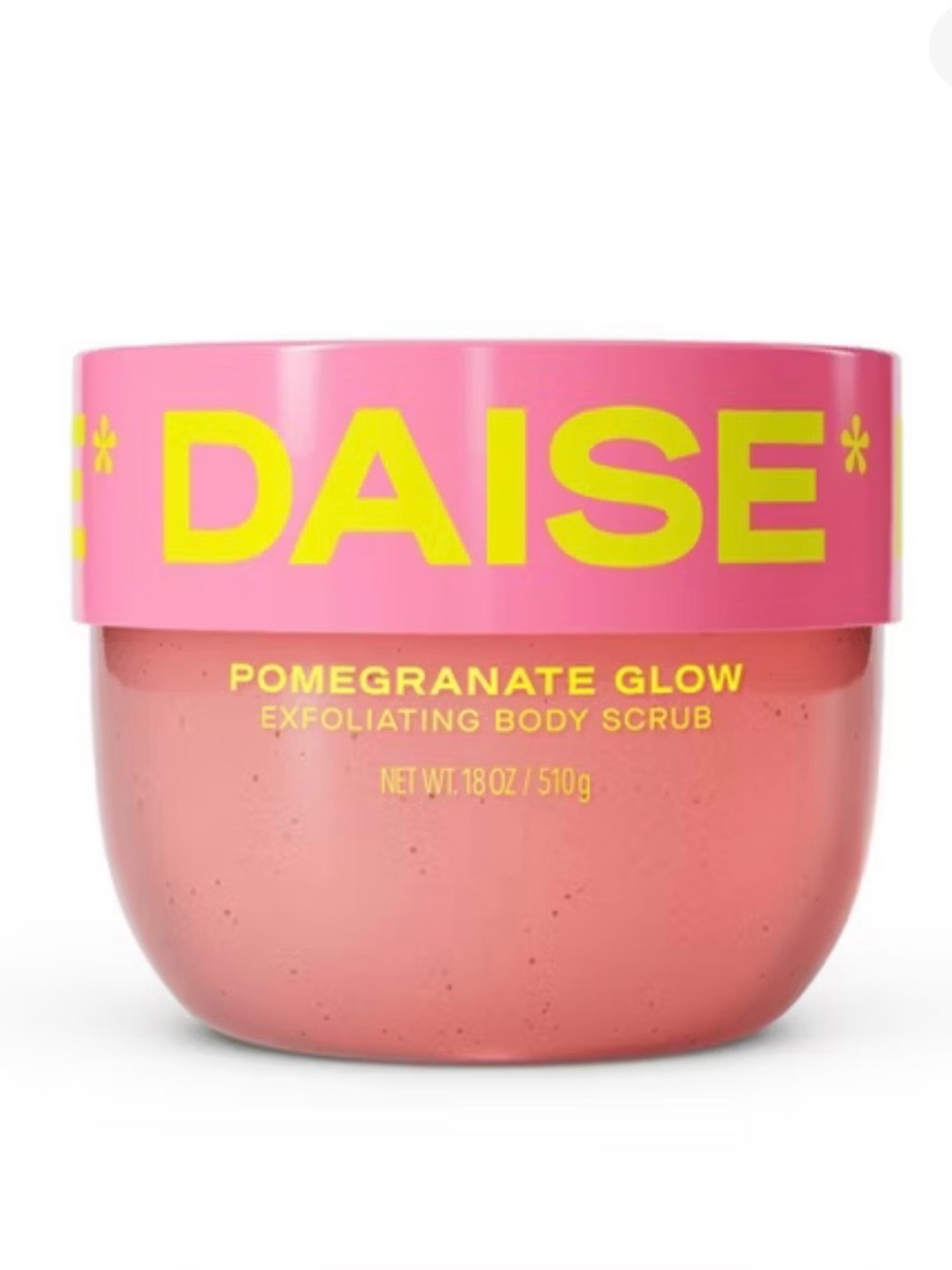 Daise Pomegranate Glow Exfoliating Body Scrub - Pink